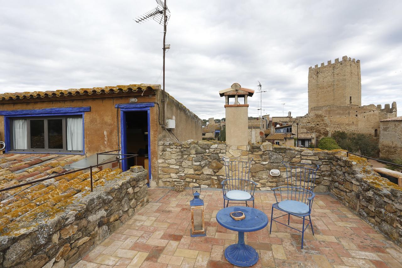 Hostal Blau Peratallada Exteriör bild